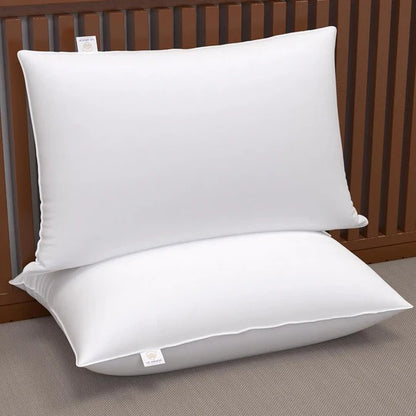 Height Adjustable Microfiber Pillows White 16 x 24 inches / Pack of 1