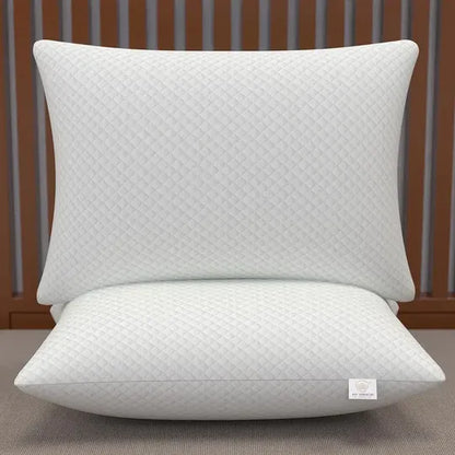 Height Adjustable Conjugate Fiber Sleeping Pillows with Zip and Extra Fibre / Pack of 1