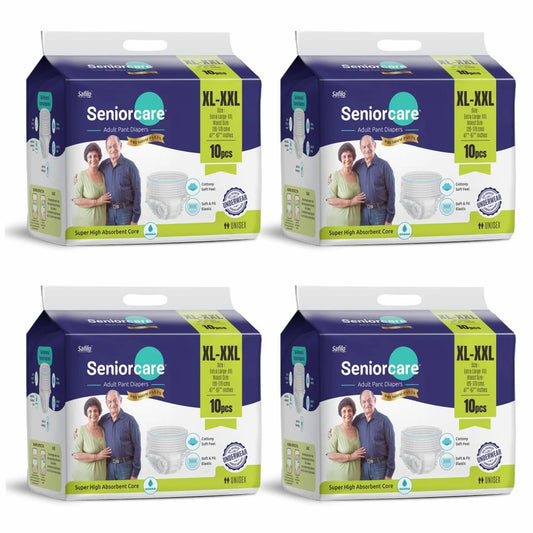 SeniorCare Premium Adult Pull Up Diaper Pants - XL-XXL (Waist 47"-67") - 40 Count
