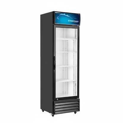 400L Single Door Chiller WPSN-4017T Black