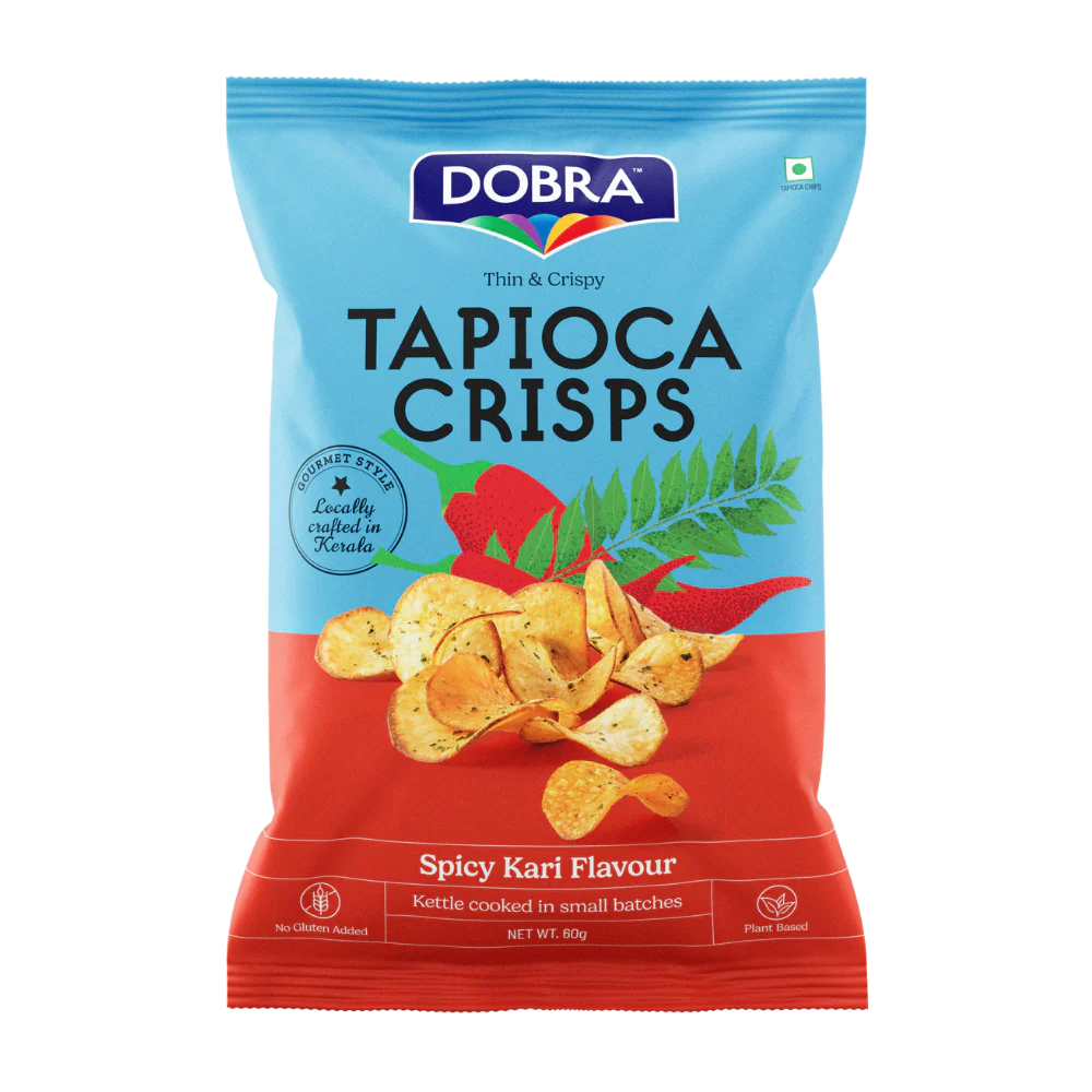 Tapioca Chips - Spicy Kari - 60gm