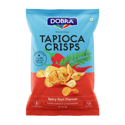 Tapioca Chips - Spicy Kari - 60gm