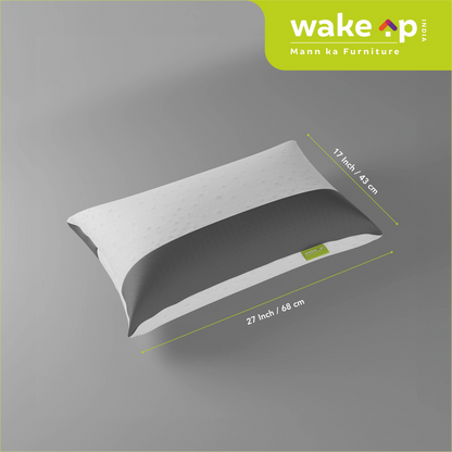 Beta Rest Fibre Pillow In White 27x17inch