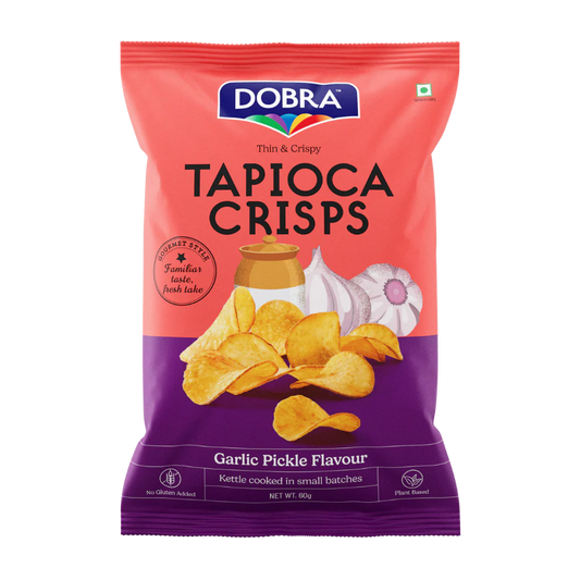 Tapioca Chips - Garlic Pickle - 60gm