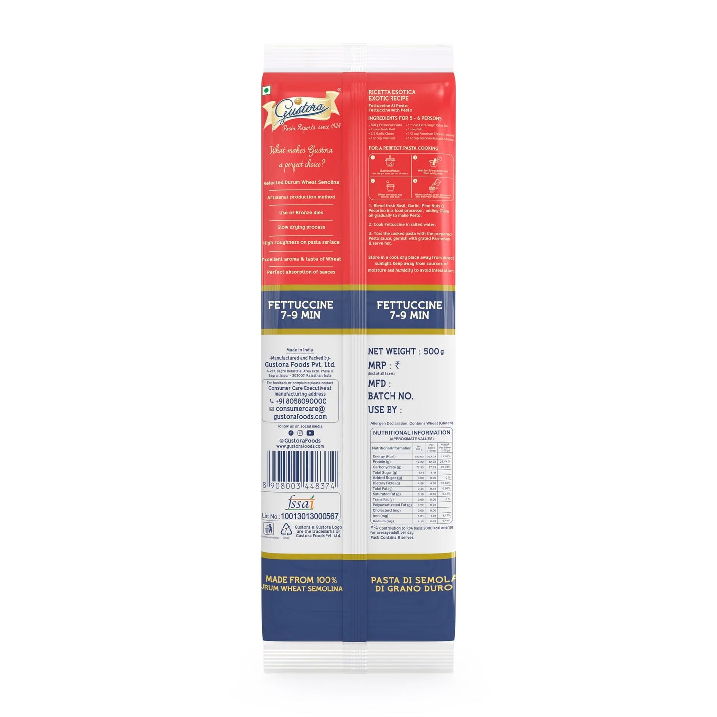 Pasta Fettuccine 500g