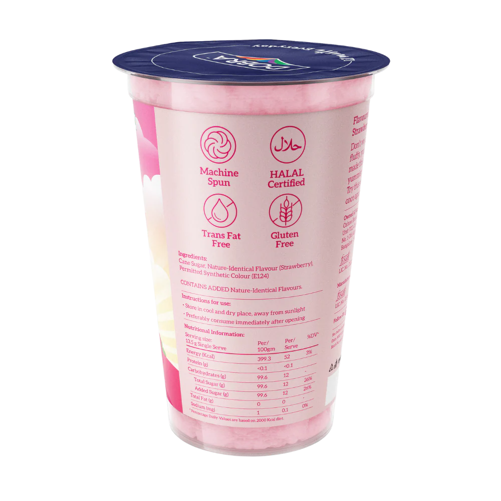 Dobra Cotton Candy - Strawberry Blast - 13.5g