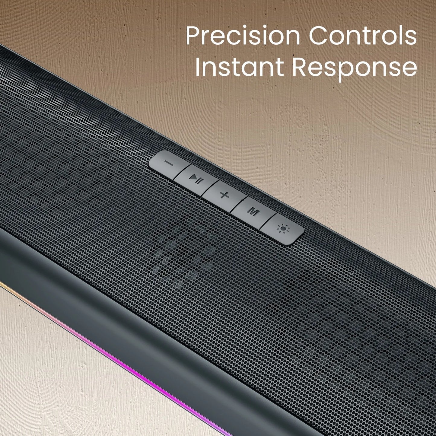 Sound Bar Zuno Deep Bass| Bluetooth Version 5.3 | Multiple EQ Mode | Sleek Remote Control