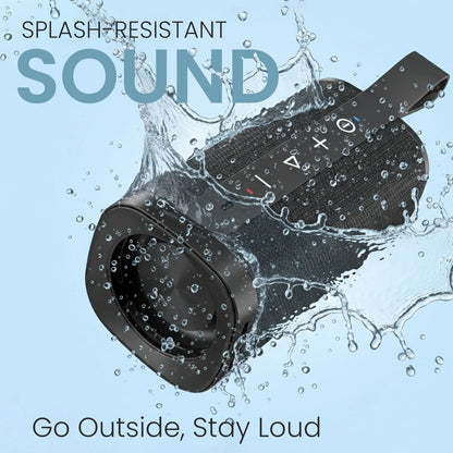 Portable Speaker Fynix Mini Dual Passive Radiator | Upto 4 Hours Playtime | Type C Charging | TWS Mode