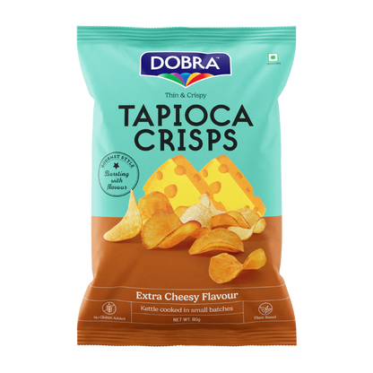 Tapioca Chips - Extra Cheesy - 60gm