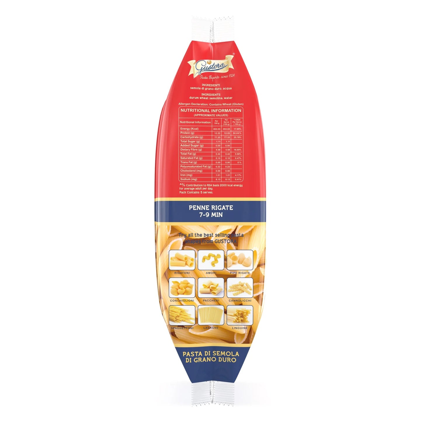 Pasta Penne Rigate 500g