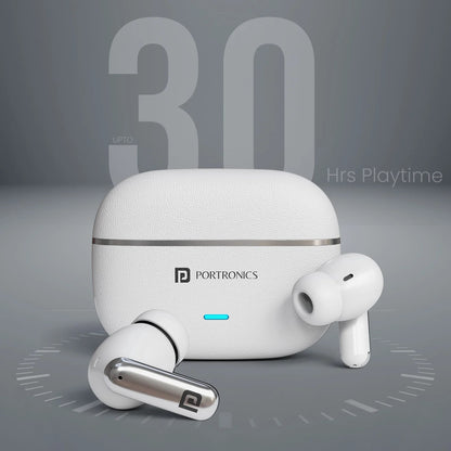 Smart TWS Air Bud Upto 30 Hour Playtime | Game & Music Mode | Bluetooth Version 6 | Type C Fast Charging
