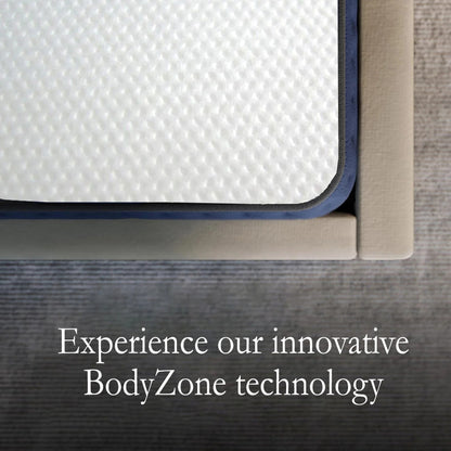 8-inch KING Dual Comfort M-Foam Mattress with Body Zone Technology (6x6.6ft)