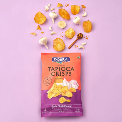 Tapioca Chips - Garlic Pickle - 60gm