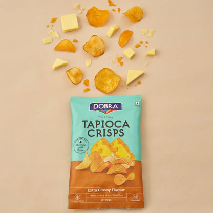 Tapioca Chips - Extra Cheesy - 60gm