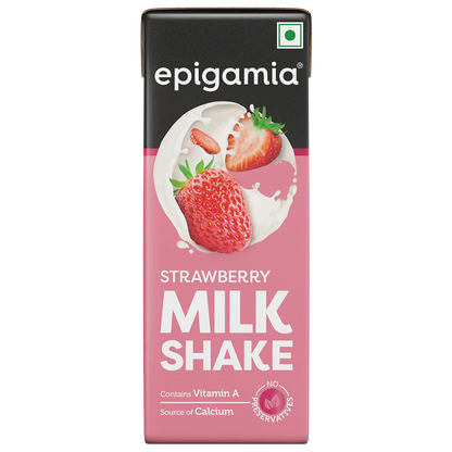 Strawberry Milkshake (Skimmed Milk)  180ml