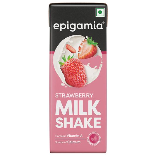 Strawberry Milkshake (Skimmed Milk)  180ml