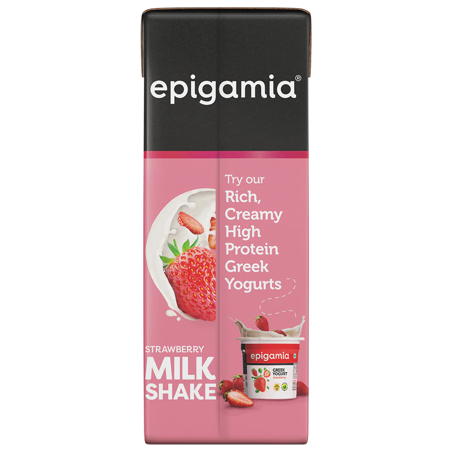 Strawberry Milkshake (Skimmed Milk)  180ml