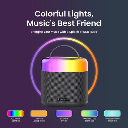 Party Speaker Dash3 5 Hour Playtime| Dynamic RGB Lights | 16W Speaker | 5 Voice Effect